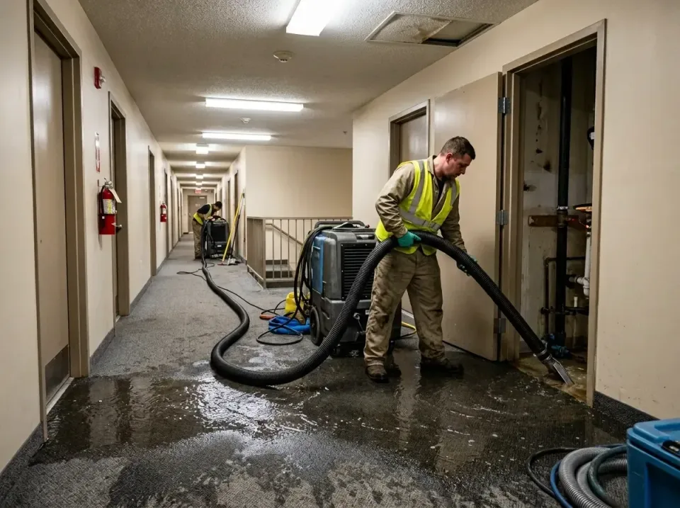 multi-unit-apartment-hallway-f-005 — frequently asked questions, Emergency Burst Pipe Water Extraction & Removal in Holcomb,…